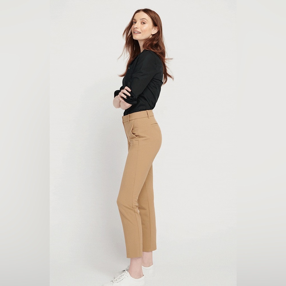 J Crew Slim Cropped Ruby Pant in Twill